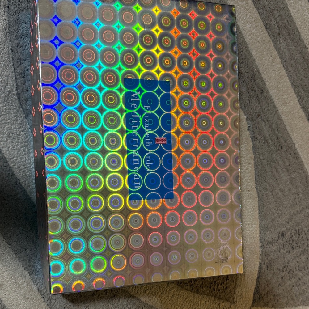 Holographic Shimmer Gift Box-Elizabeth Arden Mediterranean perfume never used